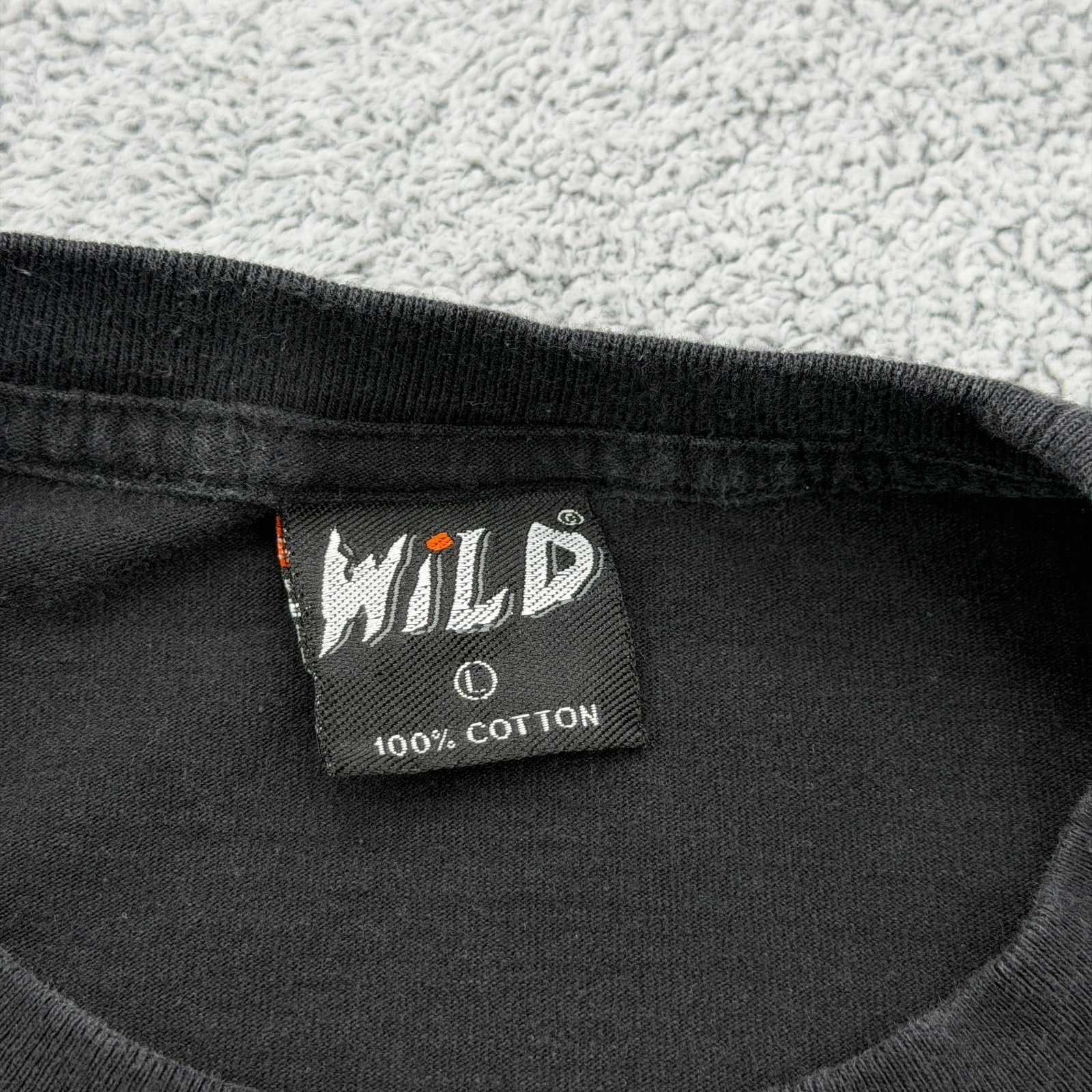 Wild Viking Shirt Mens Large Black Nordic Warrior Valhalla Dragon Boat Battle — image 3 of 8